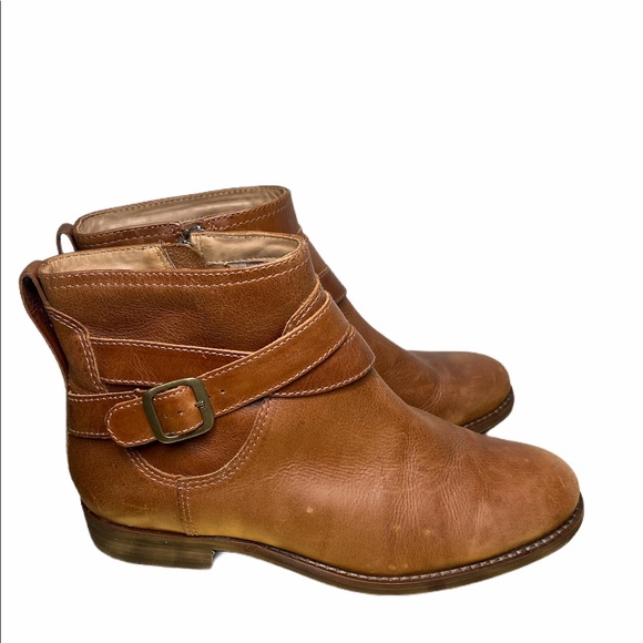 L.L. Bean Shoes - L.L.BEAN LEATHER BOOTIES size 7.5 NWOT